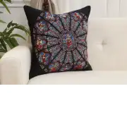 Vitrail Large Belgian Sofa Pillow Cover | Close Up 1