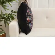 Vitrail Large Belgian Sofa Pillow Cover | Close Up 2