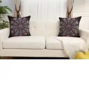 Vitrail Large Belgian Sofa Pillow Cover | Close Up 5