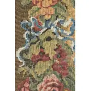 Fruit And Flowers I Belgian Tapestry Bell Pull - 6 in. x 44 in. Cotton/Viscose/Polyester by Charlotte Home Furnishings | Close Up 2
