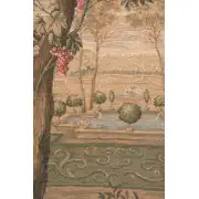 Verdure Fontaine French Wall Tapestry - 58 in. x 41 in. Cotton/Viscose/Polyester by Charlotte Home Furnishings | Close Up 2