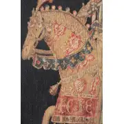 Le Chevalier Fond Uni French Wall Tapestry - 43 in. x 58 in. Cotton/Viscose/Polyester by Charlotte Home Furnishings | Close Up 2