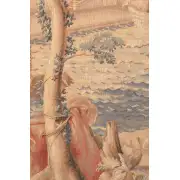Le Port French Wall Tapestry - 58 in. x 58 in. Cotton/Viscose/Polyester by Charlotte Home Furnishings | Close Up 2