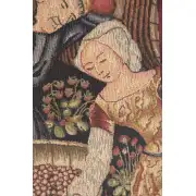 Le Pressoir Extrait French Wall Tapestry - 19 in. x 29 in. Cotton/Viscose/Polyester by Charlotte Home Furnishings | Close Up 2