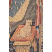 Dame au Chien I French Wall Tapestry | Close Up 2