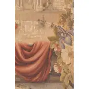 Le Port De Toscane French Wall Tapestry - 44 in. x 58 in. Wool/cotton/others by Charlotte Home Furnishings | Close Up 2