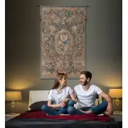 Feu Belgian Tapestry Wall Hanging - 71 in. x 115 in. Cotton/Viscose/Polyester by Charlotte Home Furnishings | Life Style 2