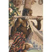 King Borne Belgian Tapestry Wall Hanging | Close Up 1