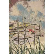 Monet Vertical Belgian Tapestry Wall Hanging - 68 in. x 80 in. Cotton/Viscose/Polyester by Claude Monet | Close Up 1