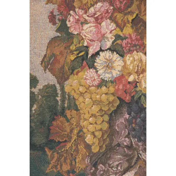 Reflections Small Belgian Tapestry Wall Hanging - 26 in. x 31 in. Cotton/Viscose/Polyester by Charlotte Home Furnishings | Close Up 1