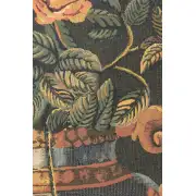Roses Belgian Tapestry Wall Hanging - 21 in. x 43 in. Cotton/Viscose/Polyester by Charlotte Home Furnishings | Close Up 1