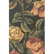 Roses Belgian Tapestry Wall Hanging - 21 in. x 43 in. Cotton/Viscose/Polyester by Charlotte Home Furnishings | Close Up 2