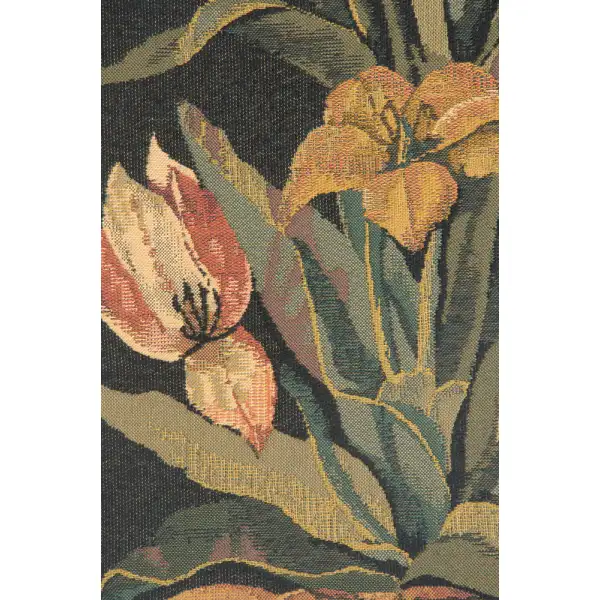 Tulips Belgian Tapestry Wall Hanging | Close Up 2