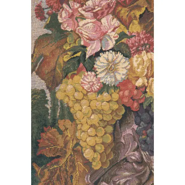 Reflections Medium Belgian Tapestry Wall Hanging - 38 in. x 44 in. cottonamppolyester by Charlotte Home Furnishings | Close Up 1