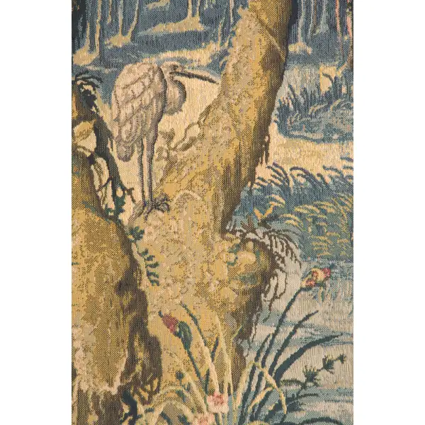 Forest Belgian Tapestry Wall Hanging - 51 in. x 65 in. Cotton/Viscose/Polyester by Michiel Coxcie | Close Up 1