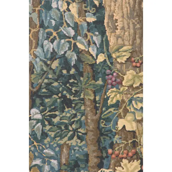 Timberland Belgian Tapestry Wall Hanging - 26 in. x 87 in. Cotton/Viscose/Polyester by Michiel Coxcie | Close Up 2