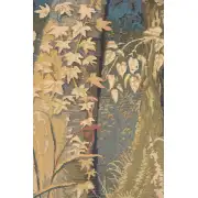 Woodland Belgian Tapestry Wall Hanging - 26 in. x 84 in. Cotton/Viscose/Polyester by Michiel Coxcie | Close Up 1