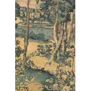 Royal Hunting Woods Belgian Tapestry Wall Hanging - 88 in. x 41 in. Cotton/Viscose/Polyester by Michiel Coxcie | Close Up 1
