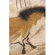 Lascaux Part Belgian Tapestry Wall Hanging - 62 in. x 21 in. Cotton/Treveria/Wool by Charlotte Home Furnishings | Close Up 2