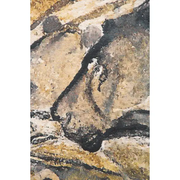 Lions Of Chauvet Belgian Tapestry Wall Hanging - 36 in. x 33 in. Cotton/Treveria/Wool by Charlotte Home Furnishings | Close Up 1
