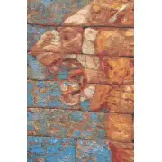 Lion Nebuchadnezzar II Belgian Tapestry Wall Hanging - 82 in. x 38 in. CottonWool by Charlotte Home Furnishings | Close Up 1