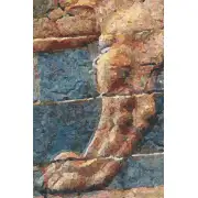 Lion II Darius Belgian Tapestry Wall Hanging | Close Up 1