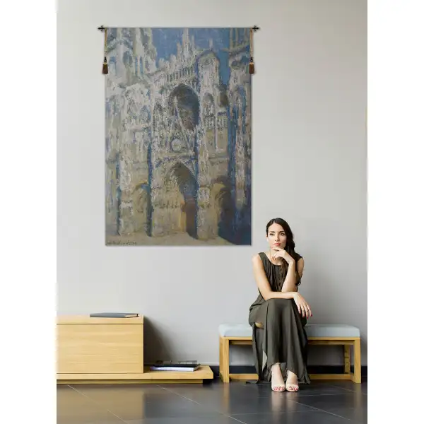 Claude Monet Cathedral Belgian Tapestry Wall Hanging | Life Style 2