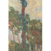 Claude Monet Trees Belgian Tapestry Wall Hanging | Close Up 1