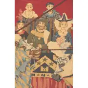 Medieval Lists Belgian Wall Tapestry | Close Up 1