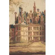 Chambord Castle I Belgian Wall Tapestry | Close Up 1