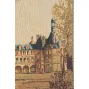 Chambord Castle I Belgian Wall Tapestry | Close Up 2