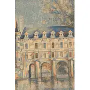 Chenonceau Castle Belgian Tapestry Wall Hanging - 44 in. x 37 in. Cotton/Viscose/Polyester by Charlotte Home Furnishings | Close Up 2