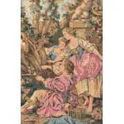 Gallanteries Belgian Wall Tapestry | Close Up 1