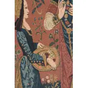 The Smell II Belgian Tapestry Wall Hanging - 18 in. x 25 in. Cotton/Viscose/Polyester by Charlotte Home Furnishings | Close Up 2