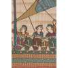 Duke William's Ship No Border French Tapestry | Close Up 2
