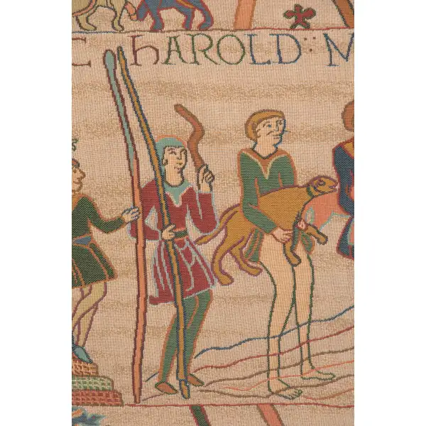 King Harold Small French Wall Tapestry | Close Up 1