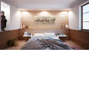 Bayeux The Battle Belgian Tapestry Wall Hanging - 57 in. x 27 in. Cotton/Viscose/Polyester by Charlotte Home Furnishings Inc