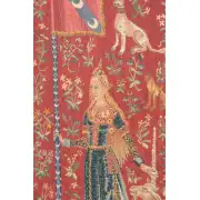 Le Toucher Fonce Belgian Tapestry Wall Hanging | Close Up 1