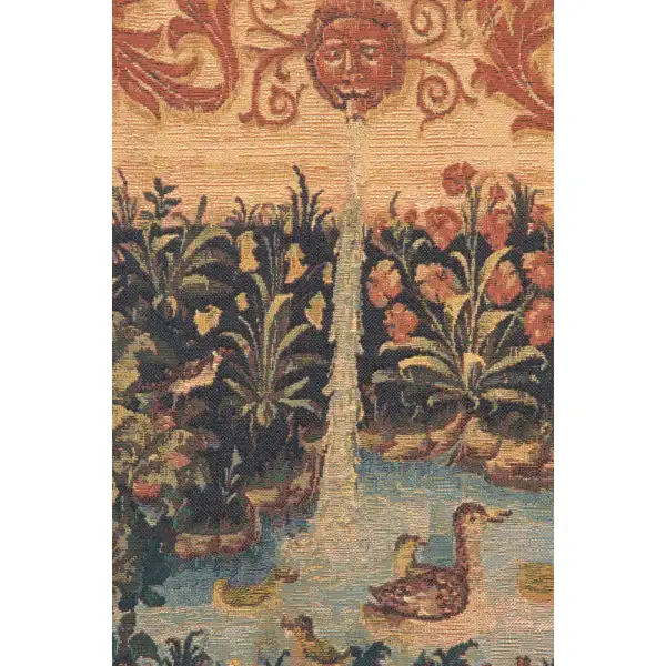 Bain Belgian Tapestry Wall Hanging | Close Up 1