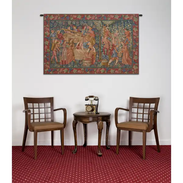 Vendange I French Wall Tapestry | Life Style 1