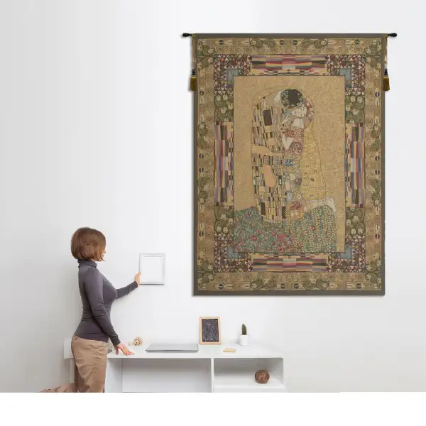 The Kiss Belgian Tapestry Wall Hanging | Life Style 2