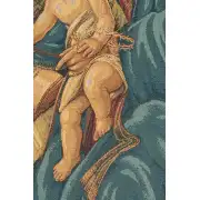 Madonna Del Libro Italian Tapestry | Close Up 2