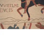 Bayeux Horse Belgian Sofa Pillow Cover | Close Up 3