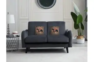 Bayeux Horse Belgian Sofa Pillow Cover