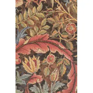 Acanthe Brown French Wall Tapestry - 28 in. x 38 in. Wool/Cotton by William Morris