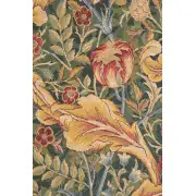 Acanthe Green Small French Wall Tapestry | Close Up 1