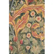 Acanthe Green Small French Wall Tapestry | Close Up 2