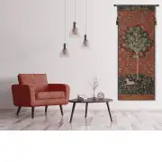 Chene Medieval French Wall Tapestry - 29 in. x 73 in. cotton by Charlotte Home Furnishings | Life Style 1