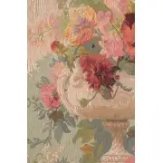 Drape Fleuri French Wall Tapestry - 43 in. x 58 in. Wool/Cotton by Charlotte Home Furnishings | Close Up 1