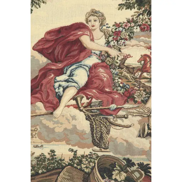 Bacchus Belgian Tapestry Wall Hanging | Close Up 1